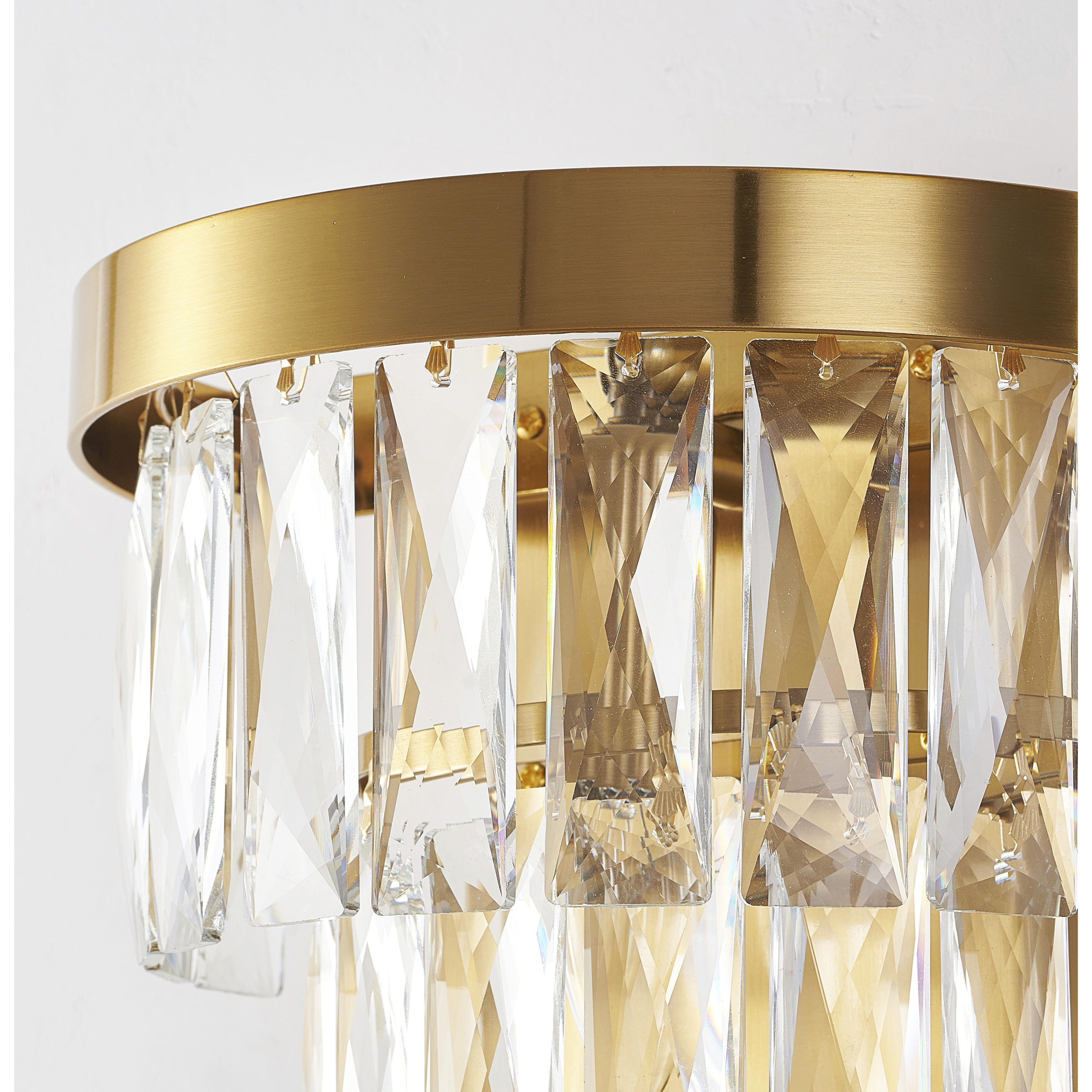 Canada Wall Sconce Wall Light in Satin Brass